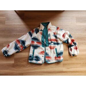 Elegant Chic Casual Western-Style Printed Jacket - Cozy Button-Up